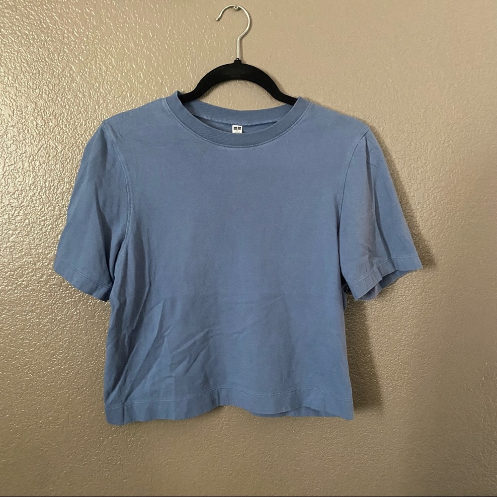 Uniqlo Cropped Boxy Tee